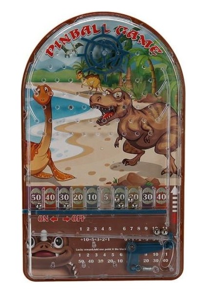 Nessiworld 4818 Sun- Oyun Pınball Dinazor Temalı 4A modelleri