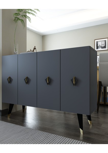 8165KM-32DH Konsol,kahve Köşesi,ayakkabılık,ofis Evrak Dolabı,mutfak Kiler Dolabı,tv Ünitesi Asa