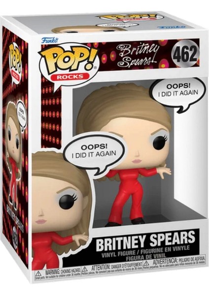 Nessiworld Funko Pop Rocks Sayings: Britney Spears - Oops, I Did It Again fiyatları
