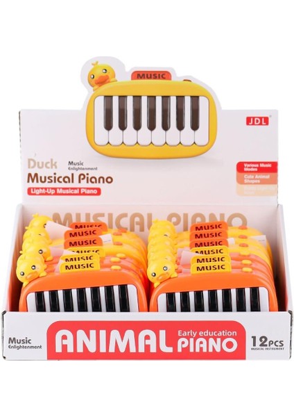 Nessiworld 8897-1B Ördek Işıklı Müzikal Piano modelleri