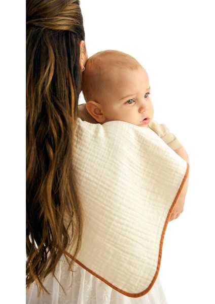 Emici Pamuklu 4’lü Müslin Bebek Omuz ve Ter Bezi Seti fırsatları