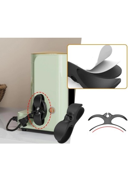 Nessiworld Çok Amaçlı Kablo Sarma Aparatı 2 Adet