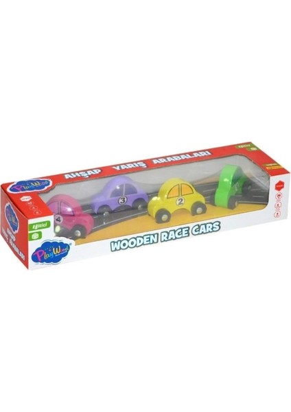 Nessiworld Playwood Ahşap Yarış Arabaları 380 fiyatları