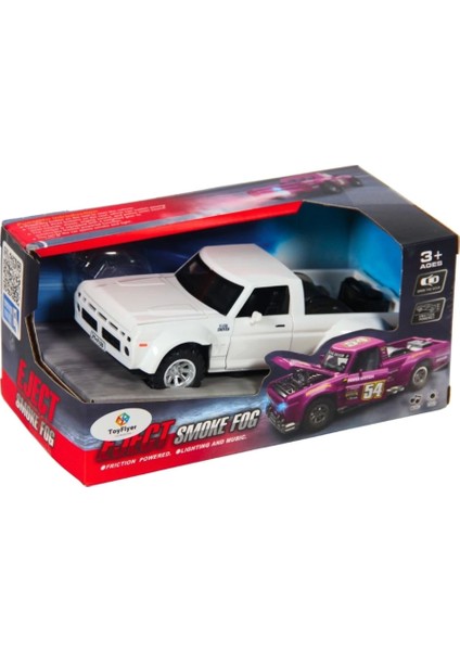 Nessiworld Işıklı Sesli Duman Çıkaran Sürtmeli Jeep Ftp-1b