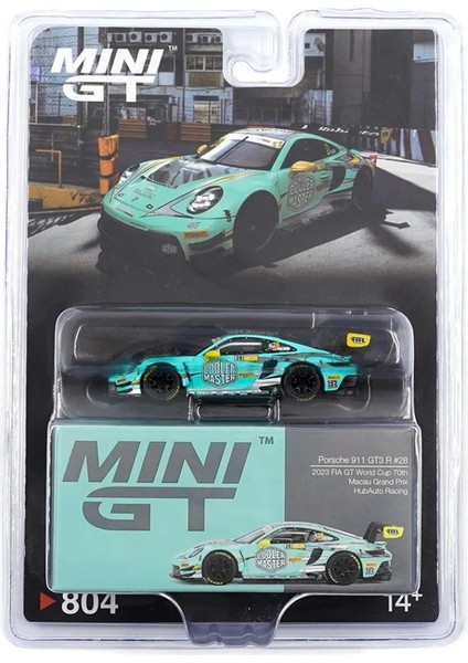 Nessiworld Mini Gt 1/64 Porsche 911 Gt3 R Hubauto Racing 2023 Fıa Gt World Cup 70TH Macau Grand Prix fiyatları