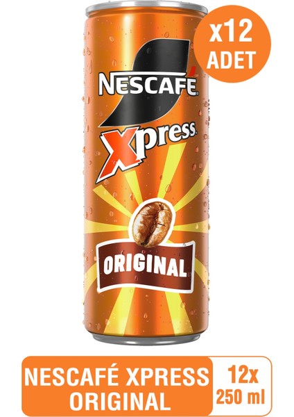 Xpress Soğuk Kahve Orijinal 12X250 ml