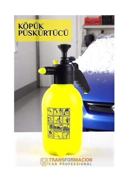 Bfs Basınçlı Köpük Püskürtücü - Araç Yıkama Köpüğü Püskürtücü Oto Yıkama Pompası Köpük Püskürtme Şişesi