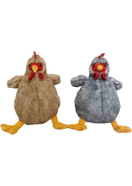 Nessiworld PB31557-23 Peluş Oturan Tavuk 23 cm