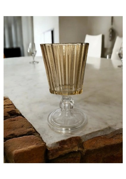 Premium Kalite Lüx Cam Ayaklı Şekerlik Şamdanlık,sunumluk Çok Amaçlı Dekoratif Hand Made fiyatları