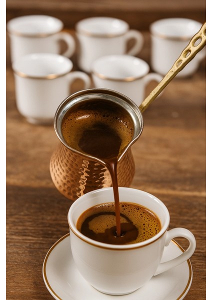 Dövme Bakır Büyük Cezve modelleri