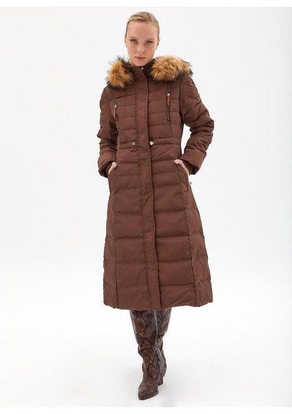 KA-A23-27001 Kayra Kaz Tüyü Mont