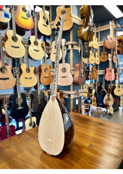 Kısa Sap Yarı Profesyonel Venge Bağlama 40 Tekne Jak Girişli