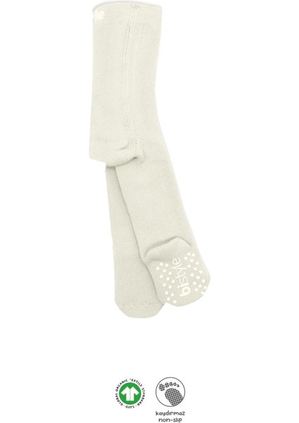 Bistyle Kaymaz Basic Külotlu Çorap 50501 Ekru