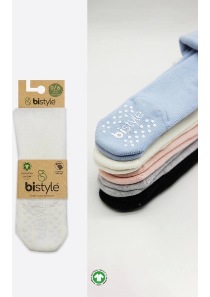 Bistyle Kaymaz Basic Külotlu Çorap 50501 Ekru