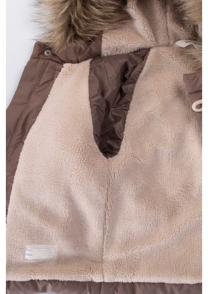 Trend Yeni Sezon Çoban Düğmeli Fermuarlı Kapüşonu Varaklı Kapitone Kışlık Kaban-Mont modelleri