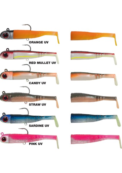 Seabor Lıly Shad 100GR 2+1 Silikon Yem