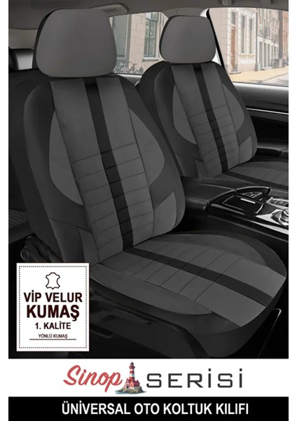 Suzuki Vitara Cabrio (Etta) 1.6 16V (Et) (97 Hp) 1991 Uyumlu Velür Serisi Serisi Füme Oto Kılıfı Tam Set