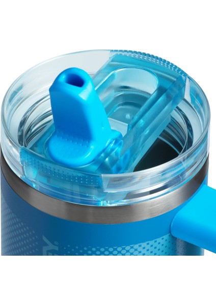 The Quencher Protour Flip Straw Tumbler | 14 Oz (0,41 Litre) Azure Fade Sızdırmaz Pipetli Termos modelleri