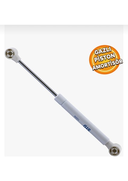 Dolap Amartisörü Gazlı Piston Kapak Hidroliği Frenli 80 Nt (1 Çift) fiyatları