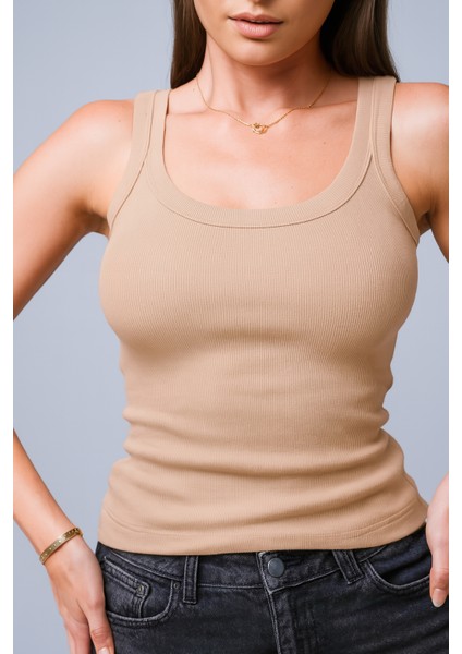 Geniş Askılı Fitilli Atlet fiyatları