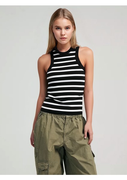 Halter Yaka Fitilli Atlet