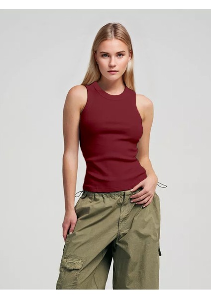 Halter Yaka Fitilli Atlet