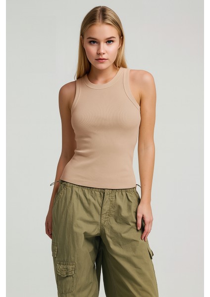 Halter Yaka Fitilli Atlet