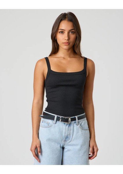 Ince Askılı Fitilli Atlet