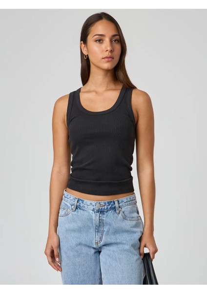 Geniş Askılı Fitilli Atlet