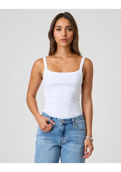 Ince Askılı Fitilli Atlet