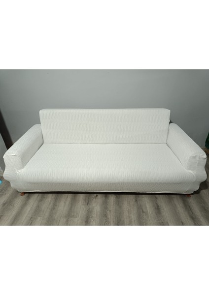 Jakar Koltuk Örtüsü Çekyat Kılıfı Kanepe Örtüsü 3lü Esnek Lastikli Çizgili Desen modelleri