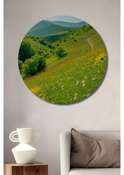 Çerçeve Görünümlü Piyanist Gölgesi Dekoratif Ahşap Dekoratif Ev/işyeri/ofis Yuvarlak Tablo