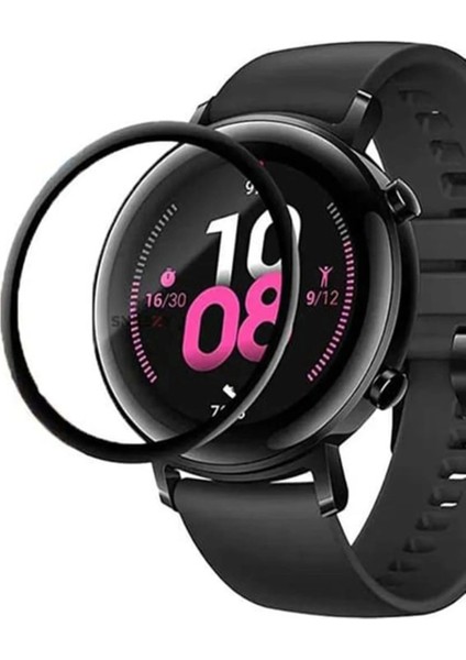 Huawei Watch GT2E Polymer Nano Ekran Koruyucu - Şeffaf