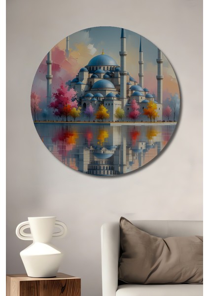 Piyanist Gölgesi Dekoratif Ahşap Dekoratif Ev/işyeri/ofis Kare Tablo