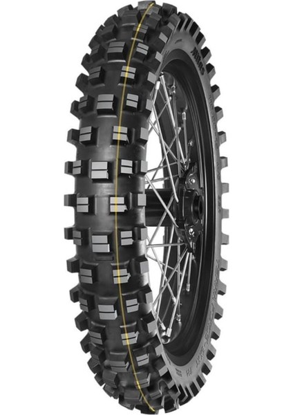 Husqvarna Fe 450 120/90-18 Mitas XT-754 Extreme Arka Lastik Sarı Çizgi