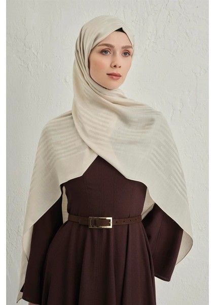 Lyocell Viscon Stripes Desenli Şal 2 04