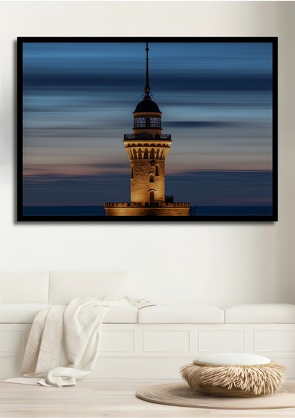 Orman Lordu Epik Yağlı Boya Görünümlü Dekoratif Ahşap Ev/işyeri/ofis Kare Tablo