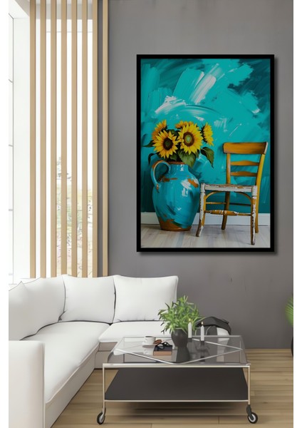 Soyut Piyano Tuşları Kara Kalem Görünümlü Dekoratif Ahşap Dekoratif Ev/işyeri/ofis Kare Tablo