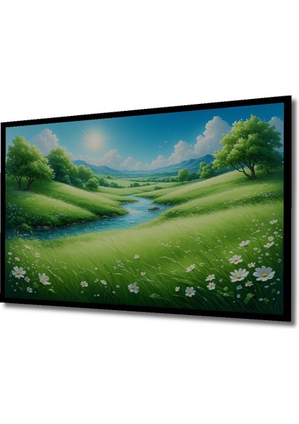 Pembe Gül Yağlı Boya Görünümlü Dekoratif Ahşap Ev/işyeri/ofis Yuvarlak Tablo fiyatları