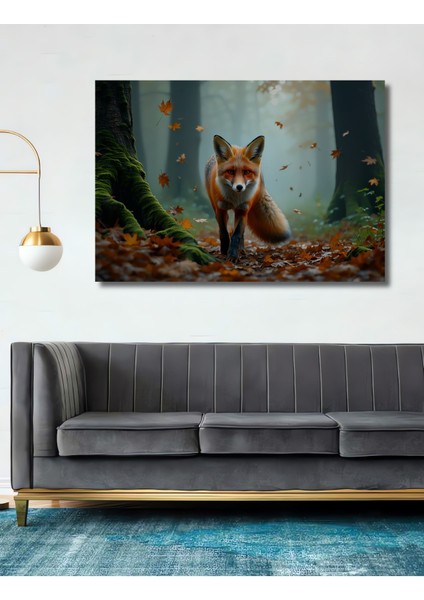 Atlı Birlikler Yağlı Boya Görünümlü Savaş Alanı Ev/işyeri/ofis Dekoratif Ahşap Kare Tablo