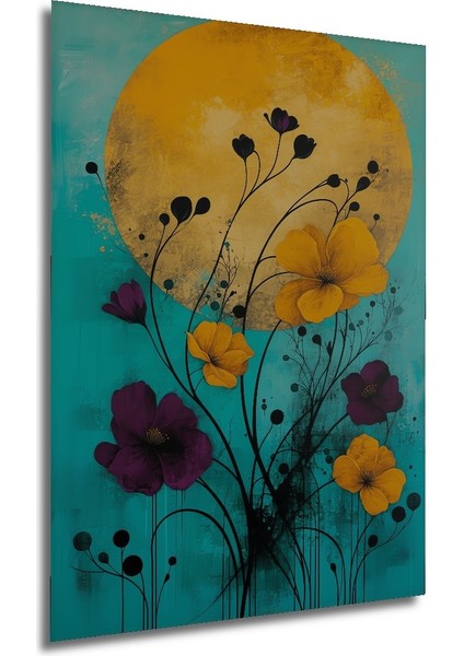 Çerçeve Görünümlü Yağlı Boya Görünümlü Muhteşem Aslan Portresi Dekoratif Ahşap Ofis Kare Tablo modelleri