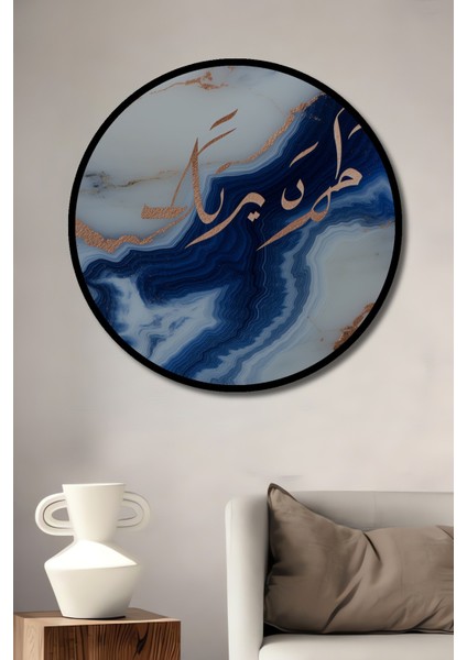 Siyah Beyaz Piyano Tuşları Minimalist Dekoratif Ahşap Ev/işyeri/ofis Yuvarlak Tablo