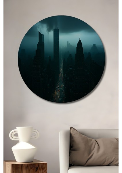 Orta Çağ Yağlı Boya Görünümlü Savaş Atları Ev/işyeri/ofis Dekoratif Ahşap Kare Tablo