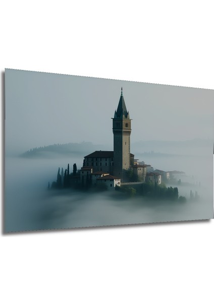 Çerçeve Görünümlü Anubis Mısır Tanrısı Yağlı Boya Görünümlü Dekoratif Ahşap Ofis Yuvarlak Tablo modelleri