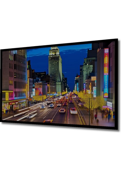 Çerçeve Görünümlü Minimalist Lotus Çiçeği Sulu Boya Görünümlü Dekoratif Ahşap Ofis Kare Tablo fiyatları