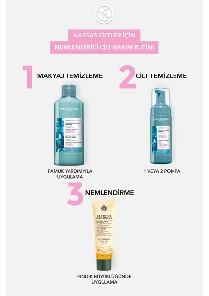 Yüz&makyaj Temizleme Micellar Sütü-Hassas Dahil Tüm Cilt-Pure Algue Sensitive Botanik Kompleks 400ML