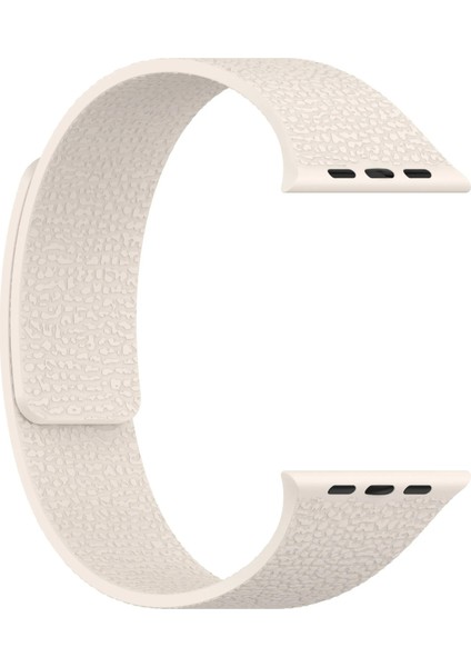 Apple Watch 11-10 42MM 9 8 7 41MM Se 6 5 4 40 2 3 38MM Uyumlu Manyetik Silikon Deri Dokulu Kordon fiyatları