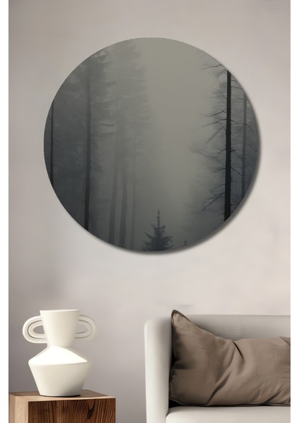 Adaletin Terazisi ve Hukukun Tokmağı Dekoratif Ahşap Dekoratif Ev/işyeri/ofis Yuvarlak Tablo