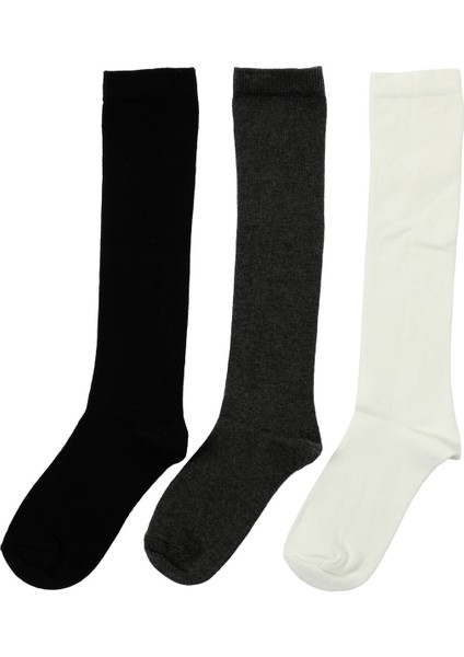 Dz 3 Lu Dızaltı Skt-G 5pr Çok Renkli Kız Çocuk Çorap