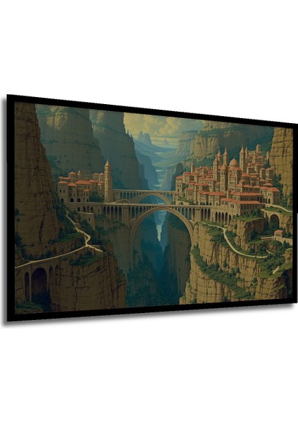 Çerçeve Görünümlü Müzik Notaları Sol Anahtarı Kara Kalem Görünümlü Dekoratif Ahşap Ofis Kare Tablo modelleri